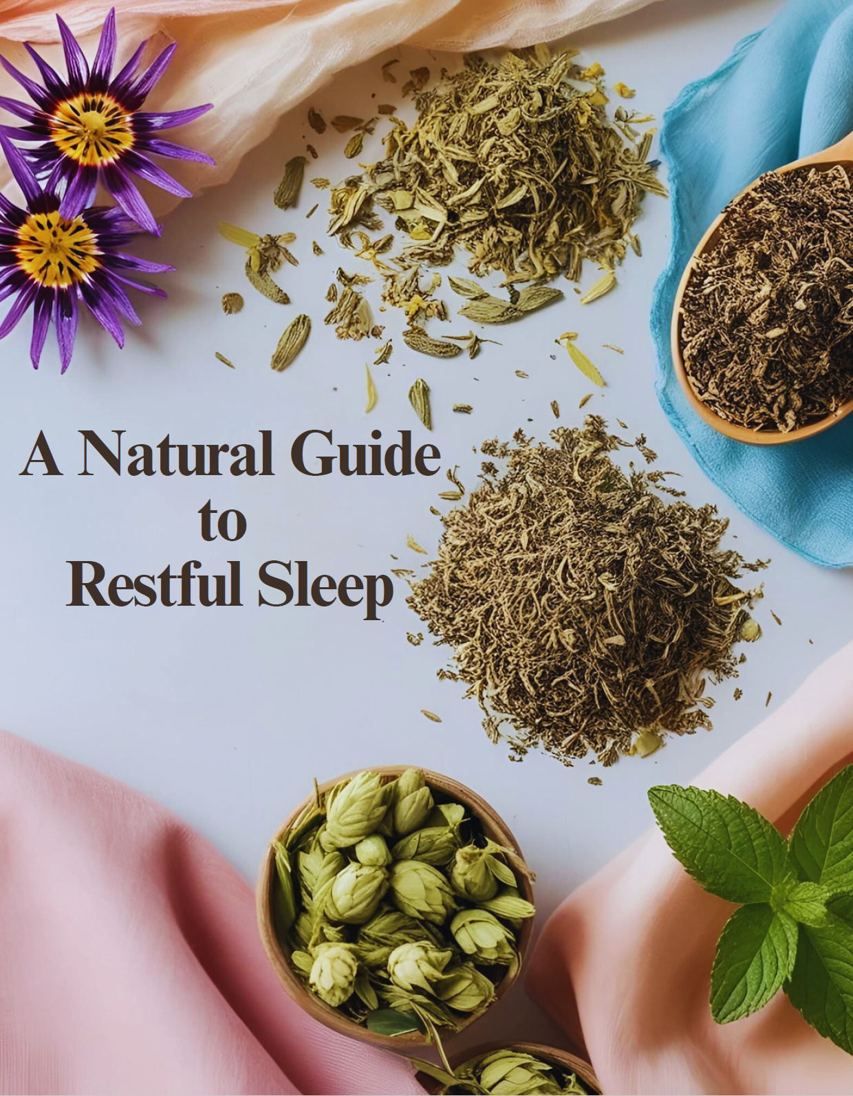 A Natural Guide to  Restful Sleep E-book