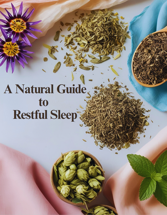 A Natural Guide to  Restful Sleep E-book