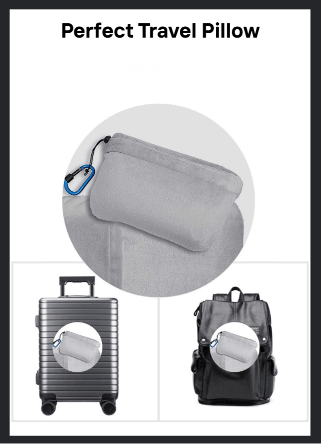 OELA™ Foldable Travel Pillow